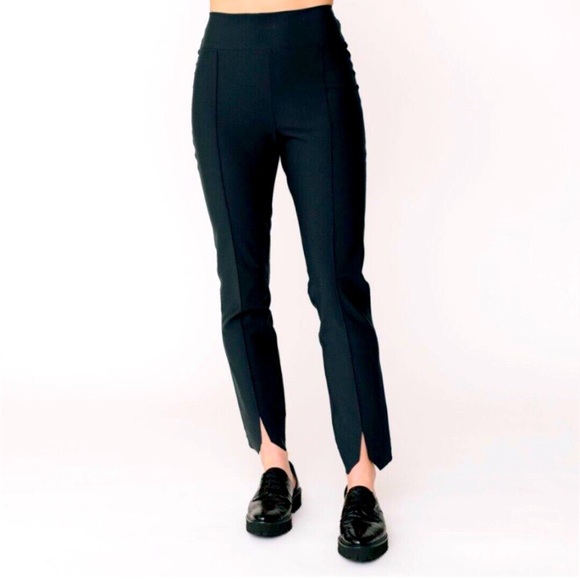 Epoque Evolution Jet Set Trouser Split Front Wrinkle Resistant Black Size 4 - Picture 2 of 14